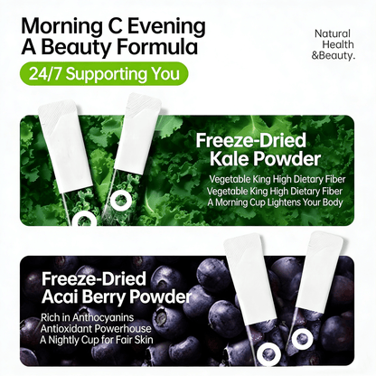 Antioxidant Superfood Greens | Acai & Detox Kale Blend MATCHA Healthy Matcha Tea