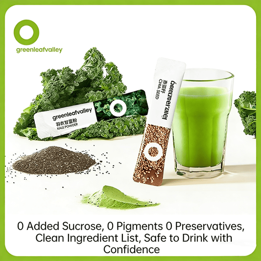 Daily Greens Boost | with Chia & Kale MATCHA Healthy Matcha Tea