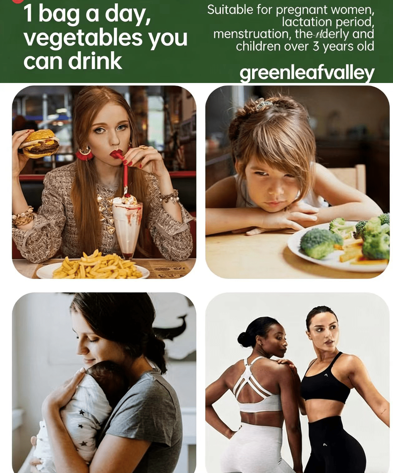 Daily Superfood & Berry | Energy & Immunity Blend MATCHA Healthy Matcha Tea
