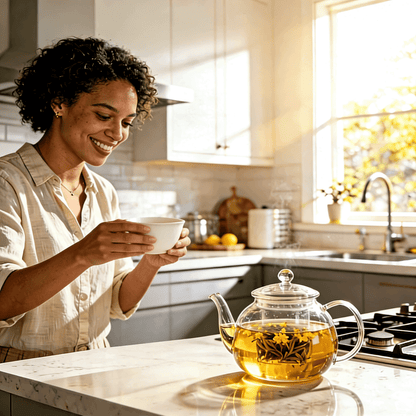 Honey Osmanthus Oolong Tea | Floral Wellness & Relaxation Healthy Matcha Tea