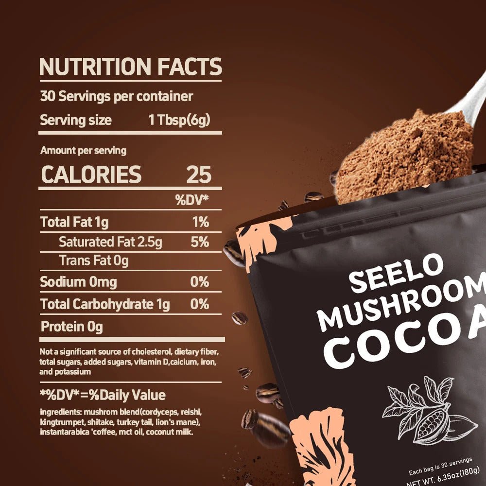 Hot Sale Mushroom Coffee Blend with Reishi Cordyceps Lions Mane Turkey Tail Healthy Matcha Tea