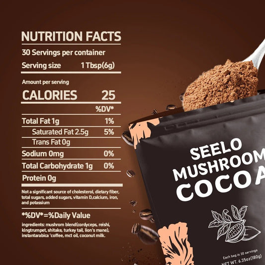 Hot Sale Mushroom Coffee Blend with Reishi Cordyceps Lions Mane Turkey Tail Healthy Matcha Tea