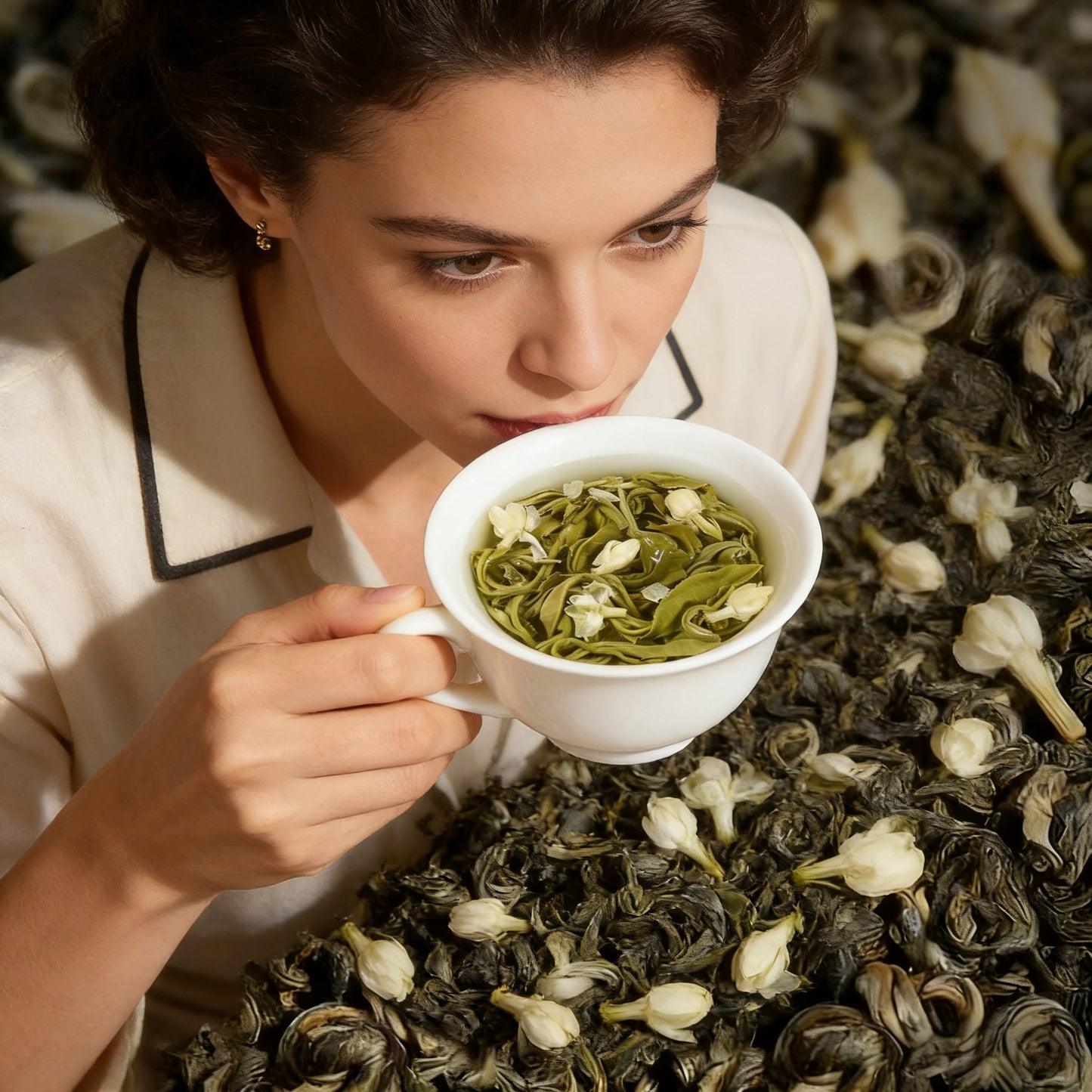 Jasmine Oolong Tea | Calm Ritual & Metabolism Support Healthy Matcha Tea