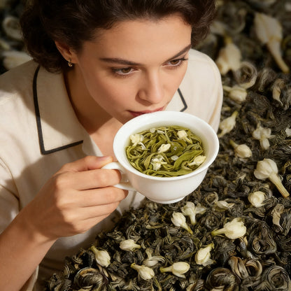 Jasmine Oolong Tea | Calm Ritual & Metabolism Support Healthy Matcha Tea