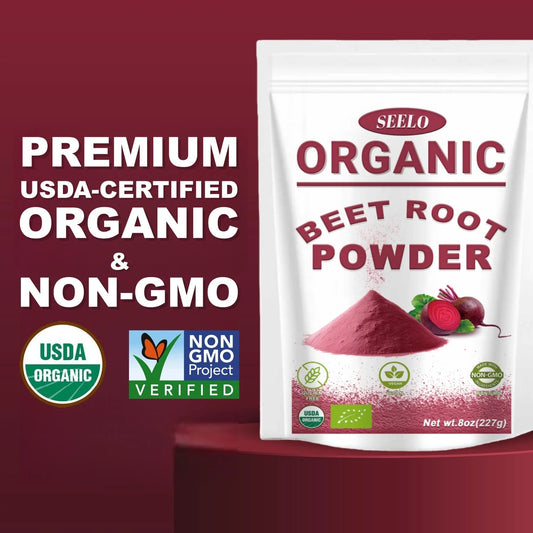 Super Food Beetroot Powder Natual Oganic Pure Beetroot Extract Powder for Health, Beauty, and Delicious Recipes Healthy Matcha Tea