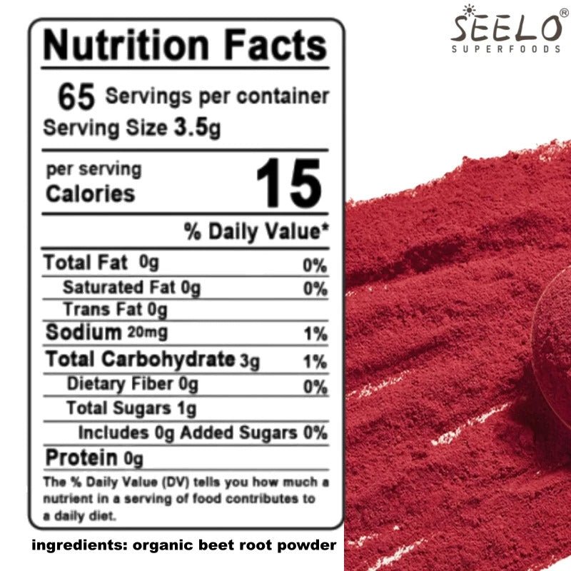 Super Food Beetroot Powder Natual Oganic Pure Beetroot Extract Powder for Health, Beauty, and Delicious Recipes Healthy Matcha Tea
