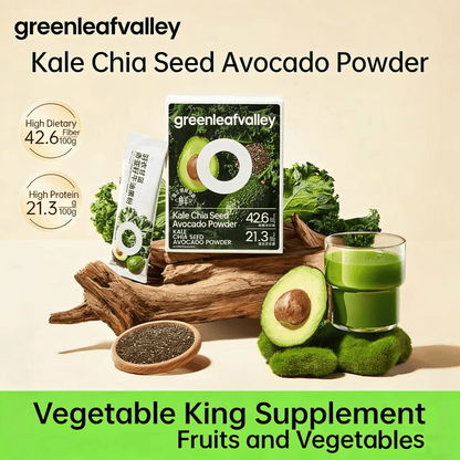 Vital Greens Complex – Kale, Chia & Avocado MATCHA Healthy Matcha Tea